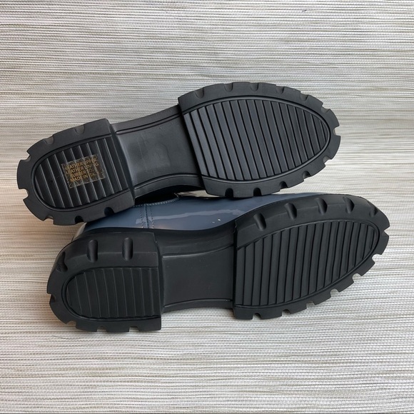 New AGL Maxine Chelsea Boot In Grey Patent Leather Size 37.5 - Picture 12 of 12